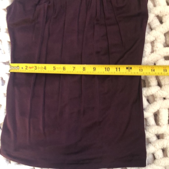 Banana Republic Tank Blouse XS - Purple/Eggplant - Picture 9 of 11
